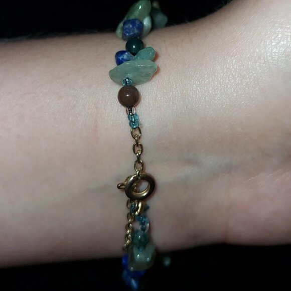Green Agate Bracelet - Picture 2 of 4